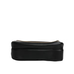 Dolce & Gabbana Black Calfskin Leather Gothic Messenger Bag