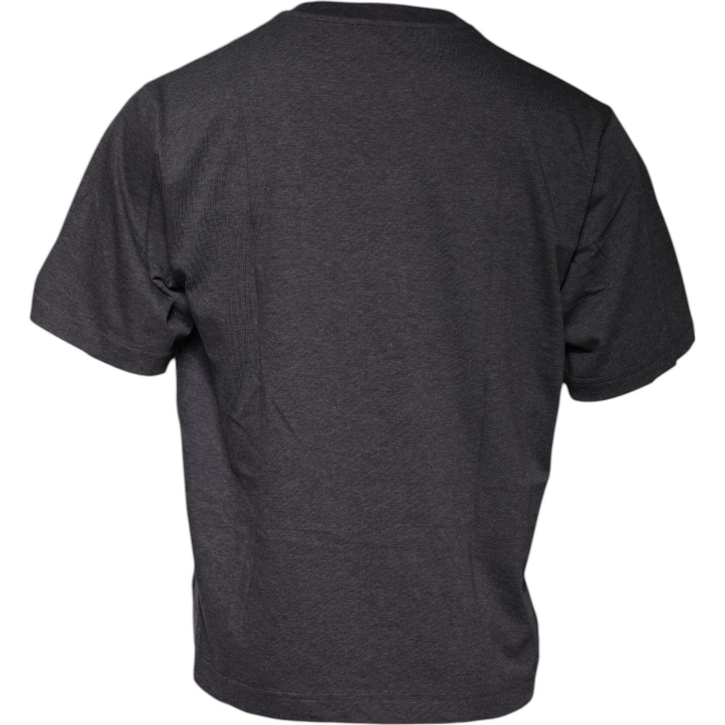 Dolce & Gabbana Dark Gray Crew Neck Short Sleeves T-shirt TSH86816-50