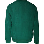 Dolce & Gabbana Green Logo Nylon Crew Neck Pullover Sweater TSH87457-54
