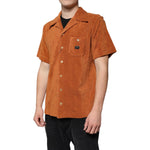 Dolce & Gabbana Hazel Cotton Velvet Button Down Collared Shirt TSH87542-38