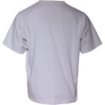 Dolce & Gabbana White Logo Embellished Crew Neck T-shirt TSH87812-52