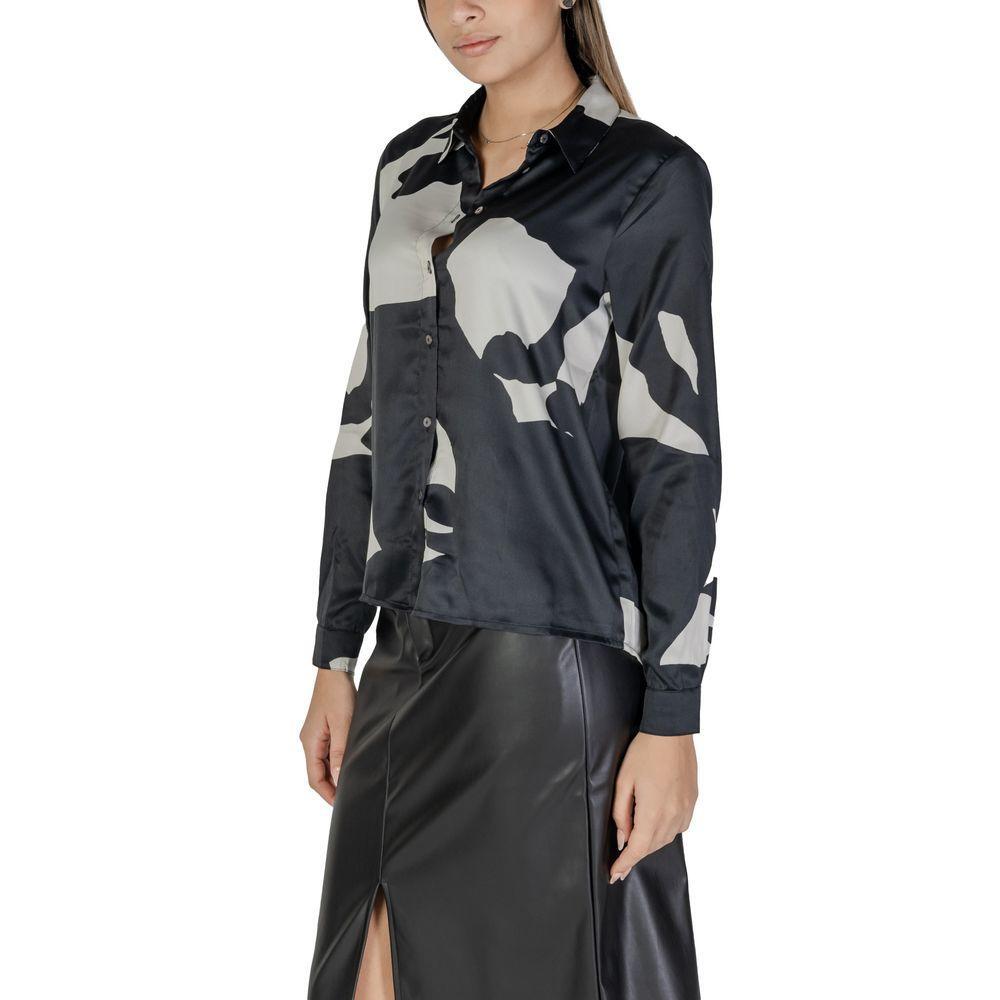 Only Black Recycled Polyester Shirt ON-15732000009-IT42|M