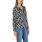 Street One Black Viscose Shirt ST-15764800009-34 | XXS