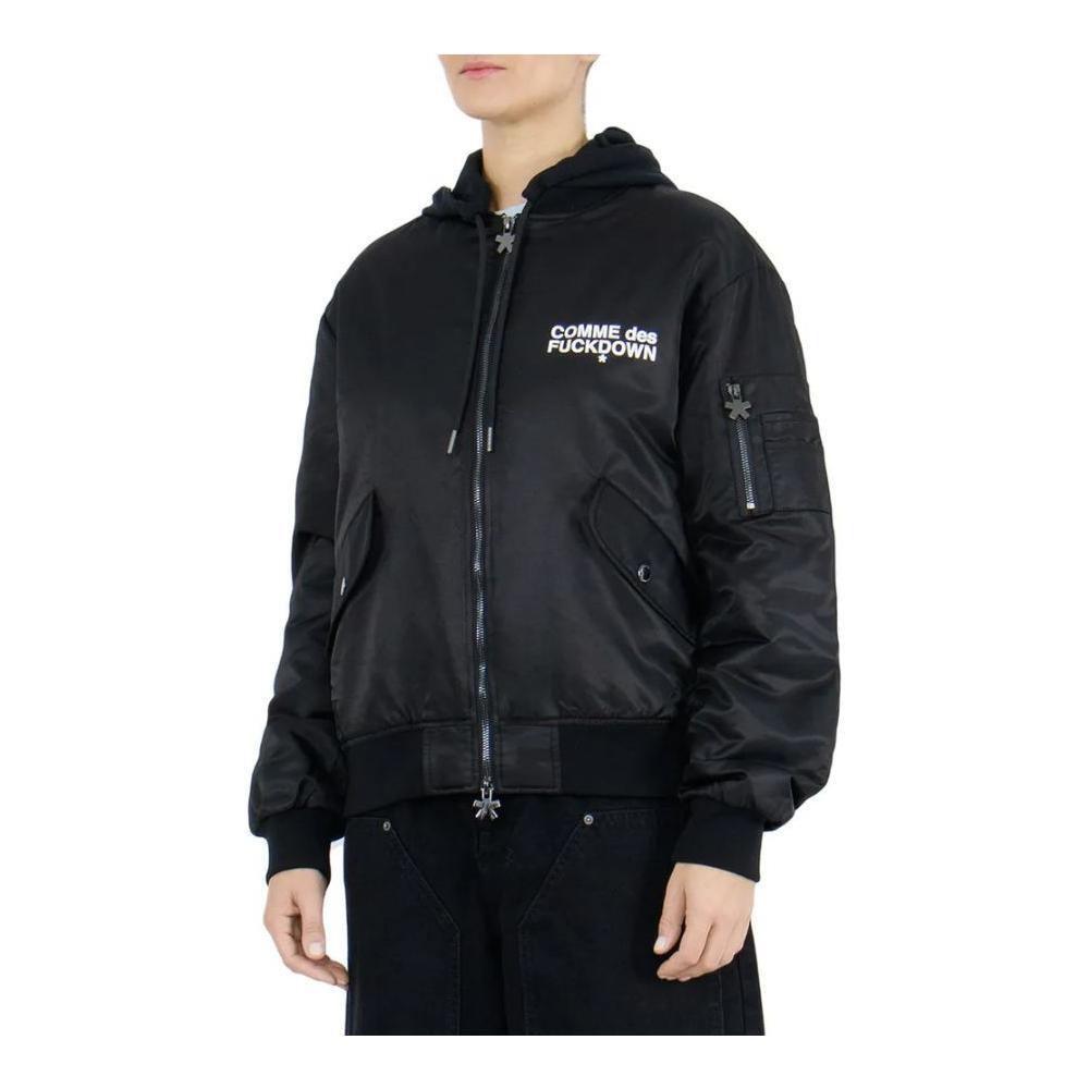 Comme Des Fuckdown Black Nylon Jackets & Coat CO-14502-L