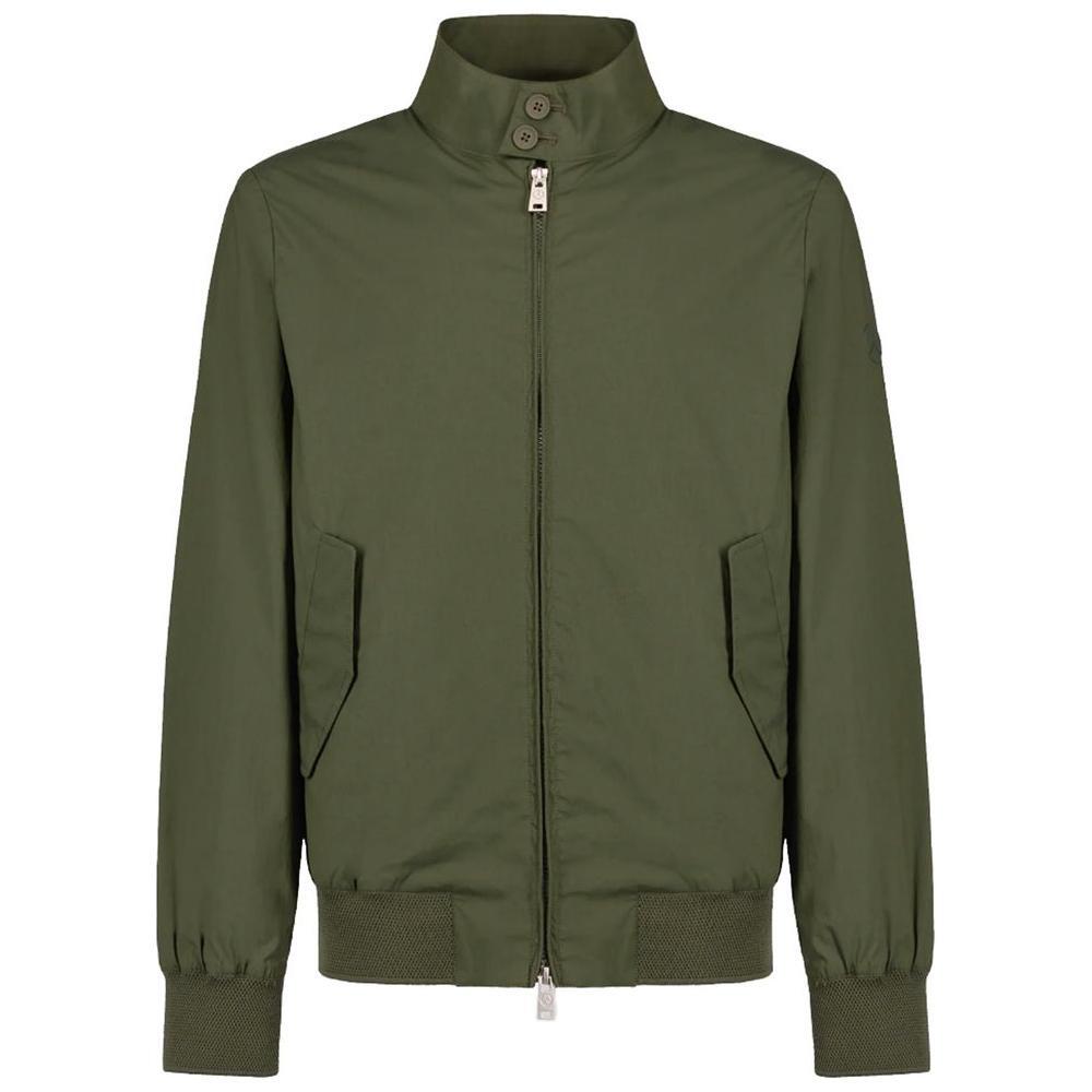People Of Shibuya Green Cotton Jacket PE-14509-IT46 | S