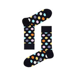 Happy Socks Black Cotton Sock HA-1670600009-41-46