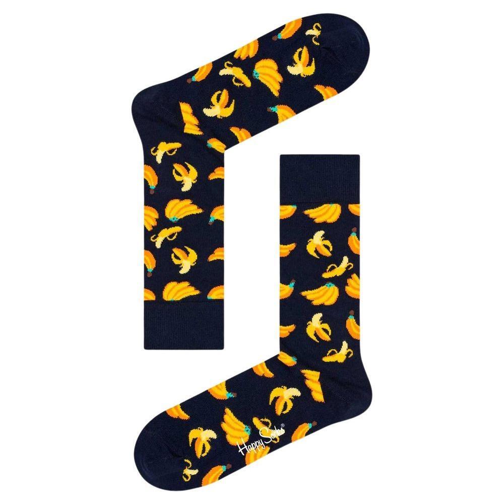 Happy Socks Black Cotton Sock HA-7673800009-36-40