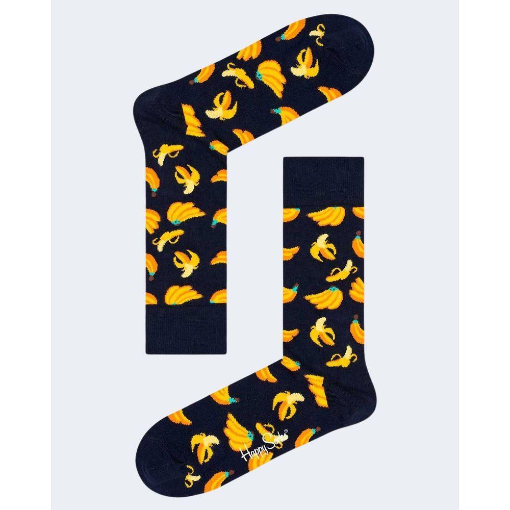 Happy Socks Black Cotton Sock HA-7673800009-36-40