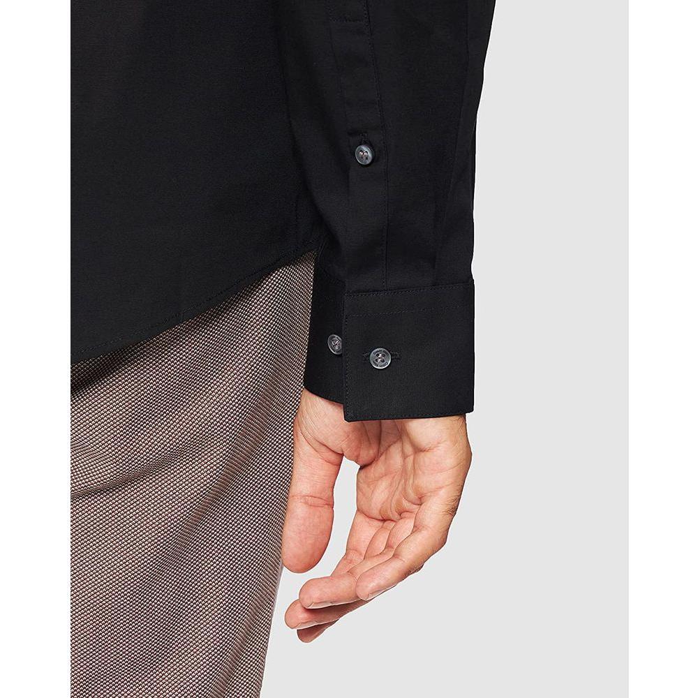 Calvin Klein Black Cotton Shirt CA-8655300009-40
