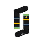 Happy Socks Black Cotton Sock HA-8995400009-36-40