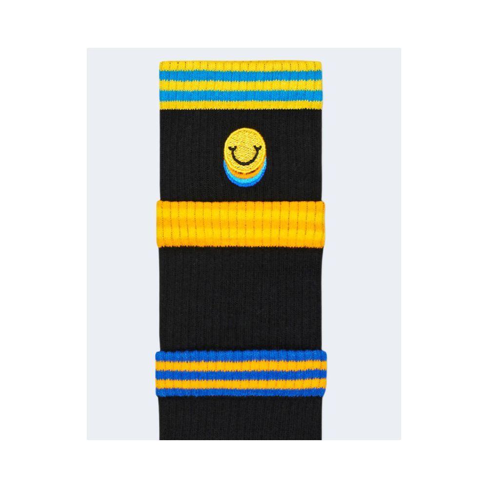 Happy Socks Black Cotton Sock HA-8995400009-36-40