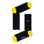 Happy Socks Black Cotton Sock HA-9603700009-36-40