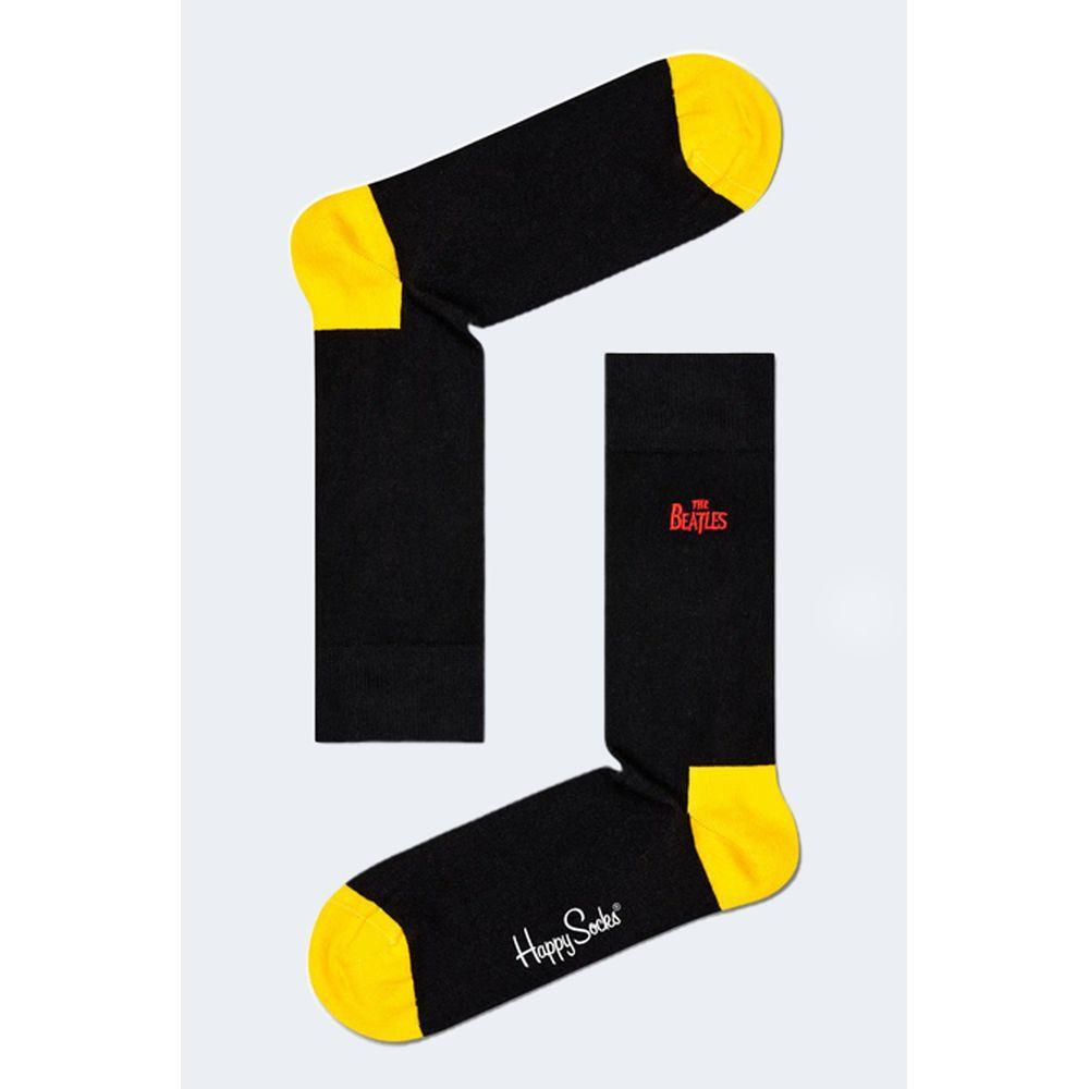 Happy Socks Black Cotton Sock HA-9603700009-36-40