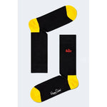Happy Socks Black Cotton Sock HA-9603700009-36-40