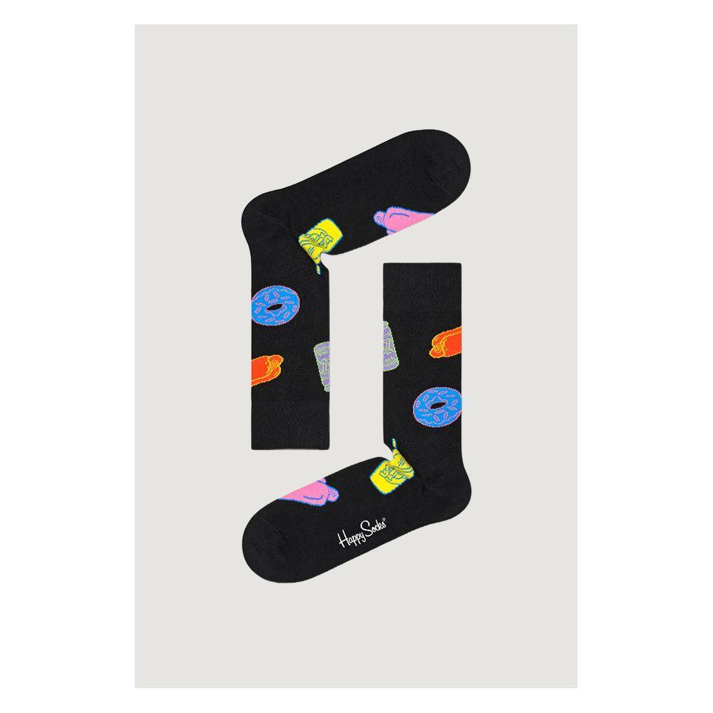 Happy Socks Black Cotton Sock HA-11396700009-36-40