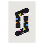 Happy Socks Black Cotton Sock HA-11396700009-36-40