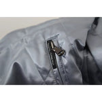 Dolce & Gabbana Light Blue Bomber Coat Men Jacket JKT3304-50