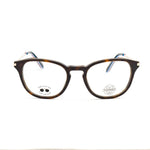 Vuarnet Brown Acetate Frames with optique clip-on feature, model VL18020002, size 53/17/145 mm, showcasing stylish brown design.