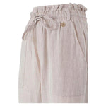 Yes Zee Beige Linen Jeans & Pant YE-14619-M