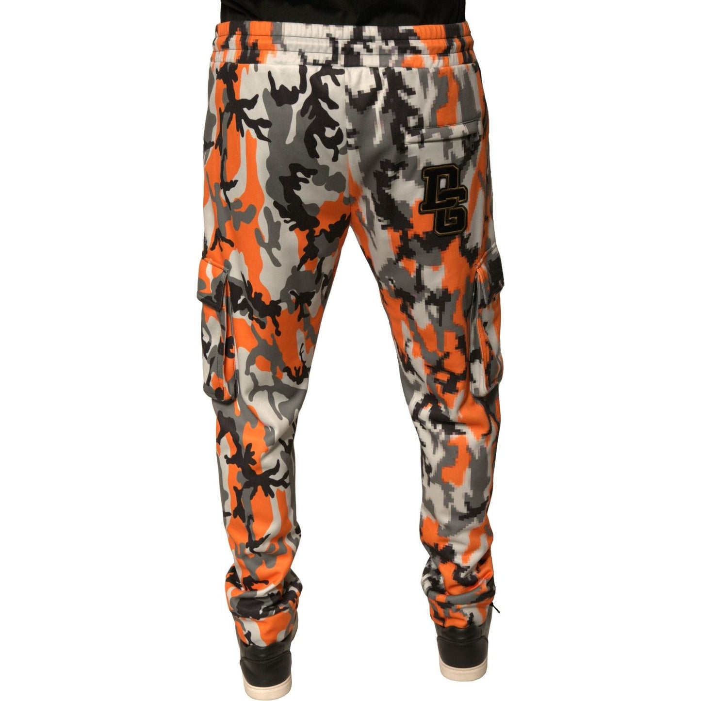 Dolce & Gabbana Multicolor Camouflage Cargo Jogger Pants PAN75692-50