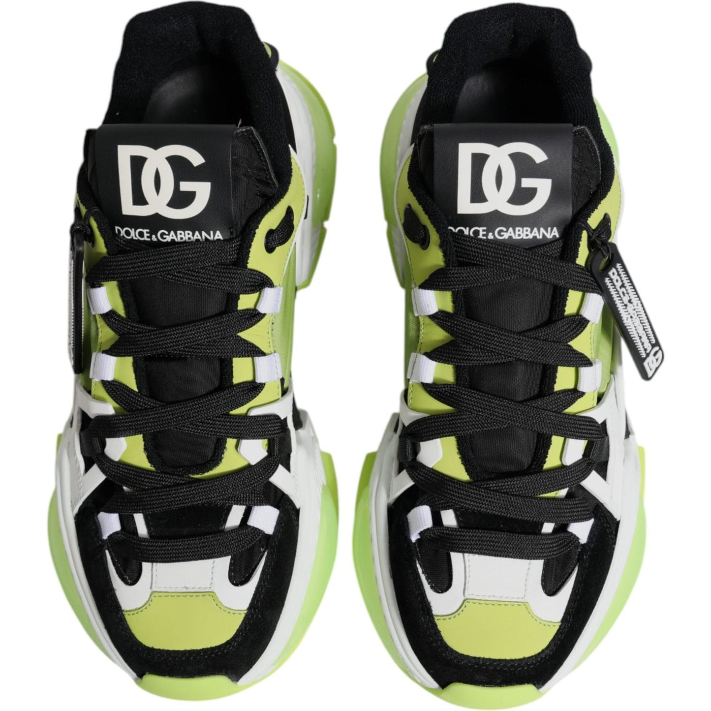 Dolce & Gabbana Multicolor Airmaster Low Top Sneakers Shoes MV6808-39.5