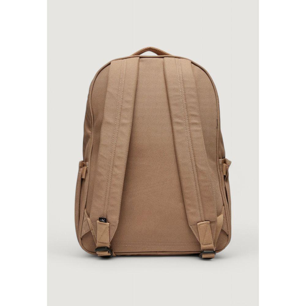 Calvin Klein Jeans Beige Recycled Polyester Backpack CAKLJE-16491702507