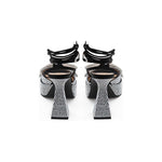 MACH & MACH Chic Black Leather Platforms for Elevated Style MA-4084676-EU38/US8