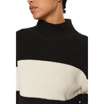 Calvin Klein Jeans Black And White Cotton Sweater CA-16505802438-IT42|M