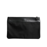 Dolce & Gabbana Multicolor Leopard Jacquard Logo Plaque Men Pouch Bag BAG4051