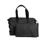 Dolce & Gabbana Black PolkaDot Nylon Shoulder Baby Tote Diaper Bag