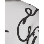 Dolce & Gabbana White Logo Cotton Hooded Sweatshirt Sweater TSH87725-44