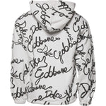 Dolce & Gabbana White Logo Cotton Hooded Sweatshirt Sweater TSH87725-44