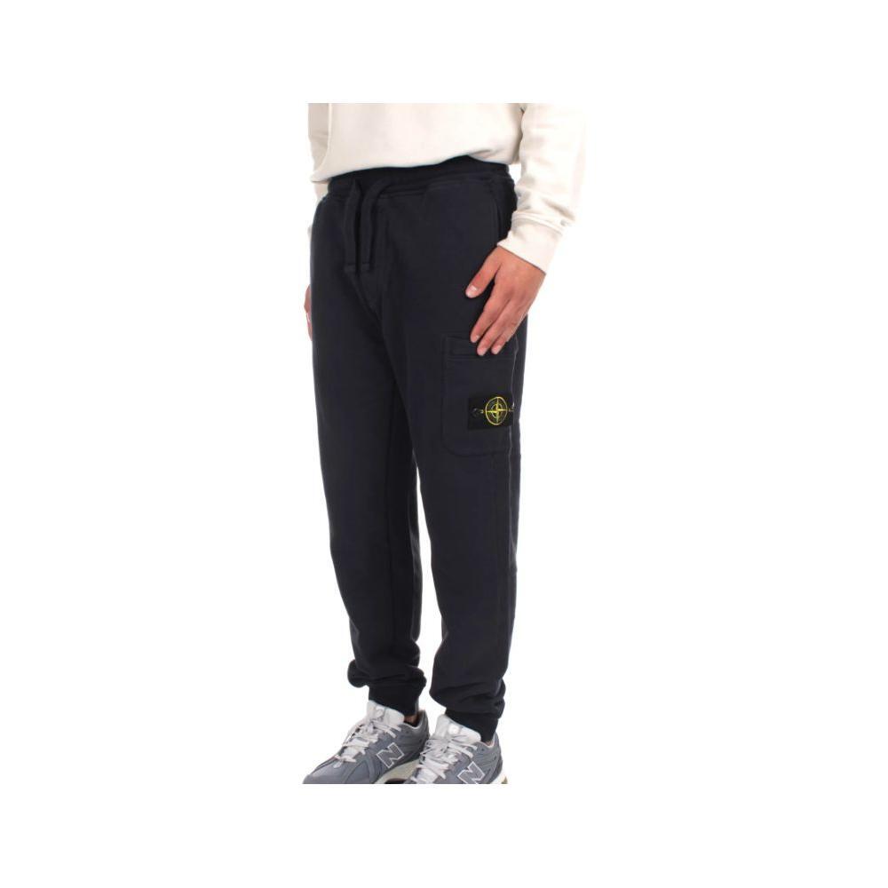 Stone Island Blue Cotton Men's Tracksuit Pant ST-14710-XXL