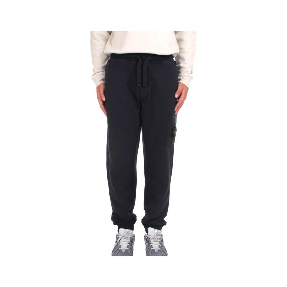 Stone Island Blue Cotton Men's Tracksuit Pant ST-14710-XXL