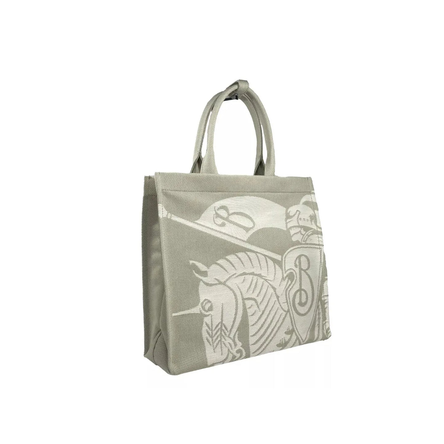 Burberry EKD Canvas Tote Bag With Coin Pouch Beige 70747