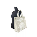 Burberry EKD Canvas Tote Bag With Coin Pouch Beige 70747