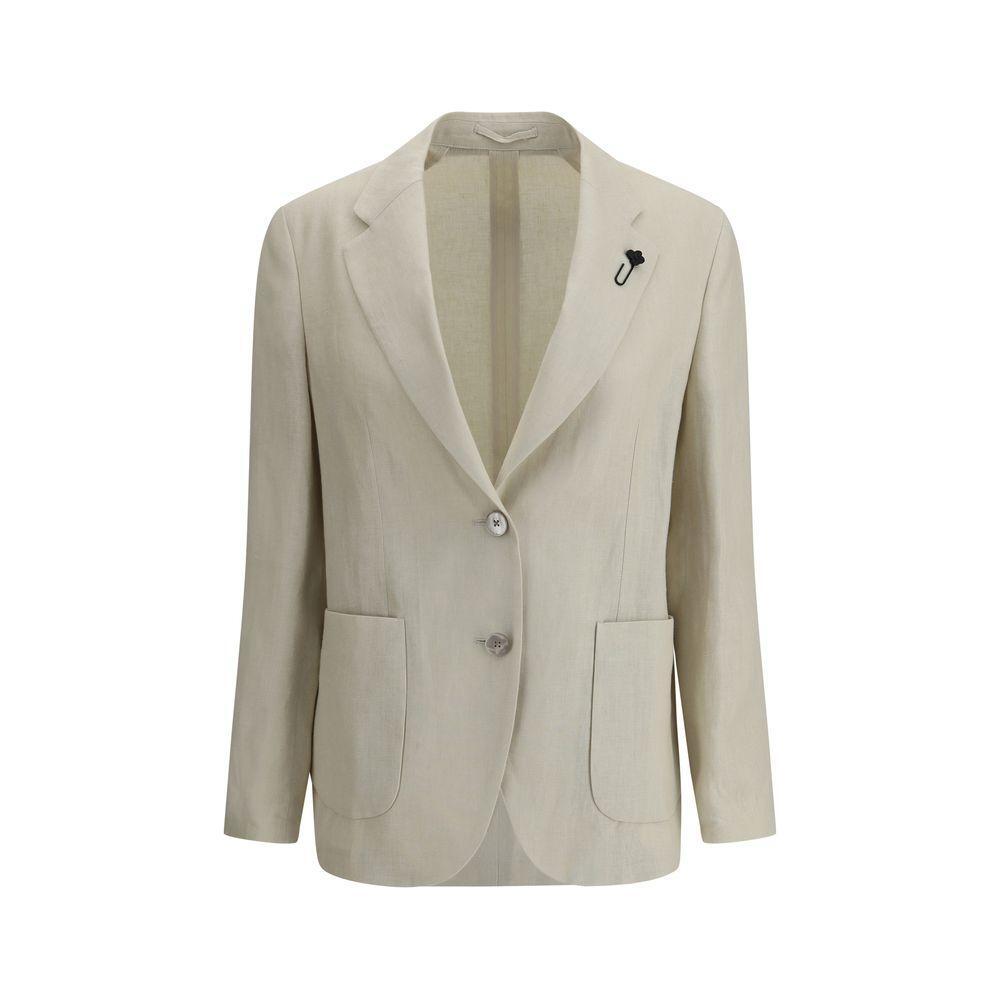 Lardini Linen Blazer LA-P5MAUDEESIF64404150-IT42 | L
