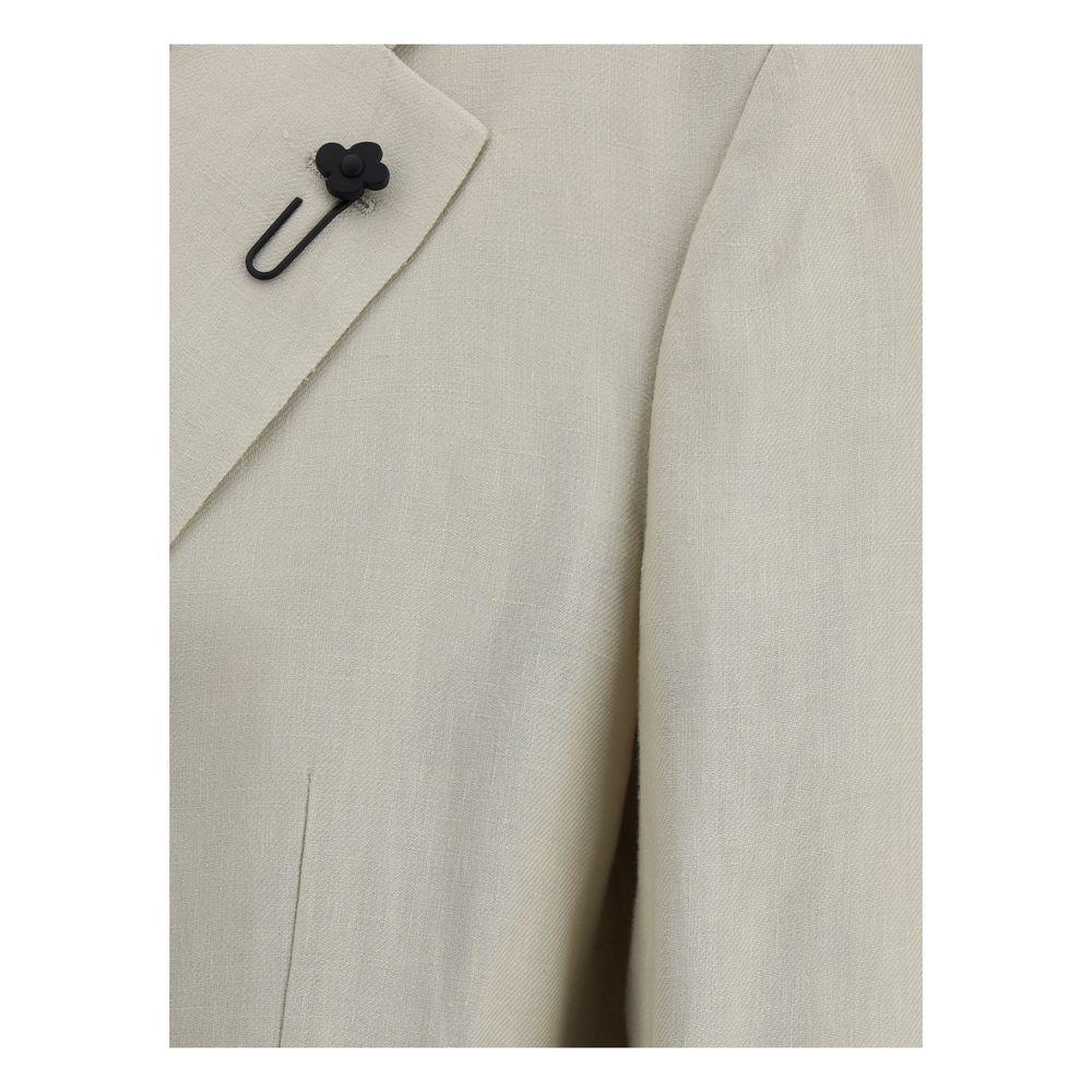 Lardini Linen Blazer LA-P5MAUDEESIF64404150-IT42 | L