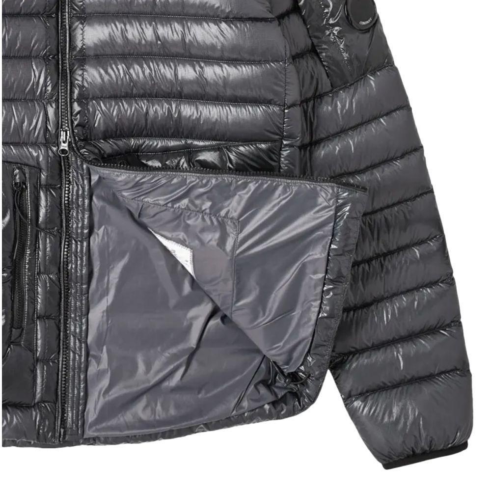 C.P. Company Gray Nylon Men Down Jacket