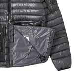C.P. Company Gray Nylon Men Down Jacket