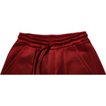 Dolce & Gabbana Maroon Viscose Nylon Mid Waist Bermuda Shorts PAN75249-48