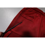 Dolce & Gabbana Maroon Viscose Nylon Mid Waist Bermuda Shorts PAN75249-48