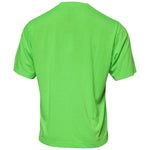 Dolce & Gabbana Green Logo Polyester Crew Neck T-shirt TSH90001-48