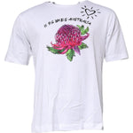 Dolce & Gabbana White Floral Print Cotton Crew Neck T-shirt TSH90022-48