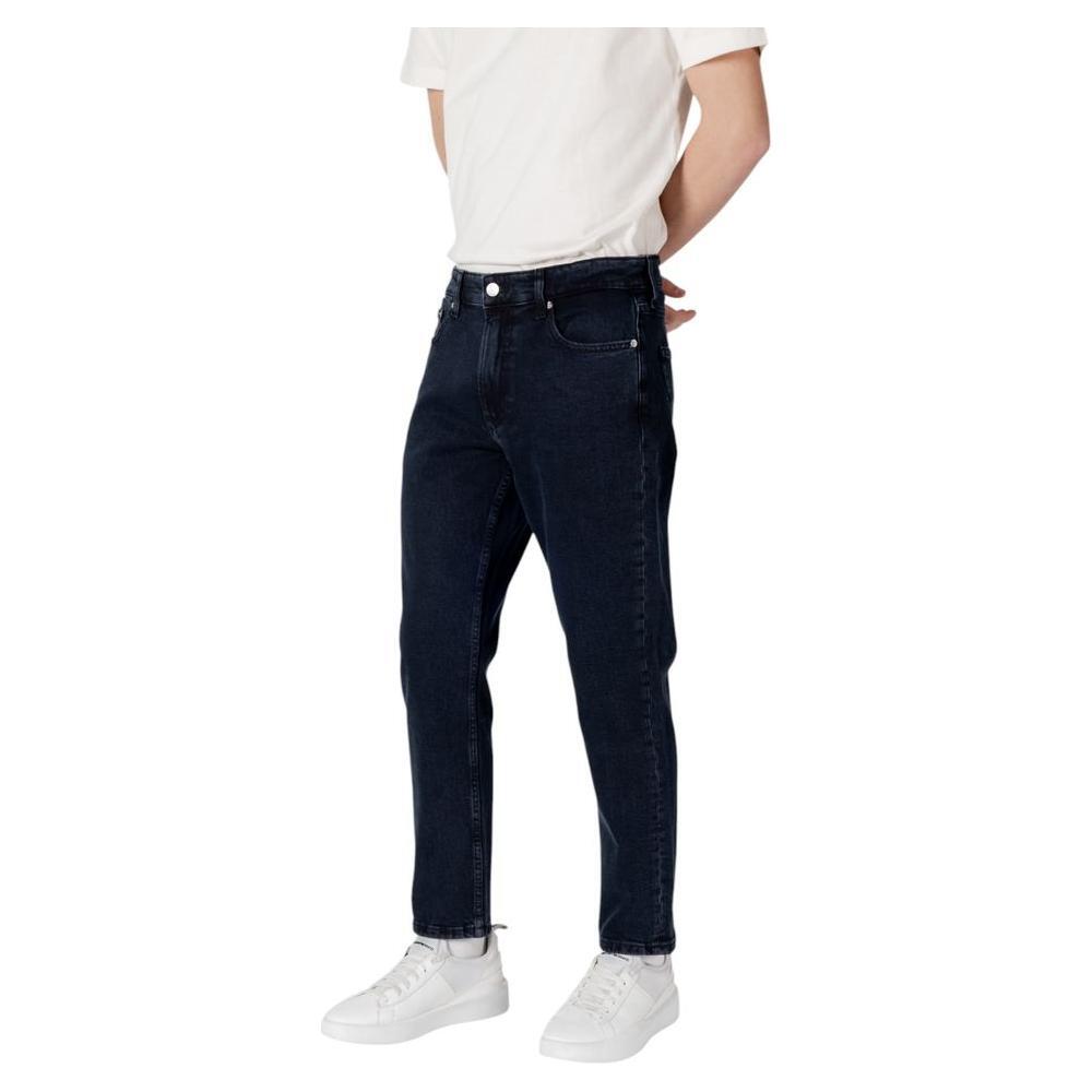 Calvin Klein Jeans Blue Cotton Relaxed Fit Jean CA-16498600348-W29