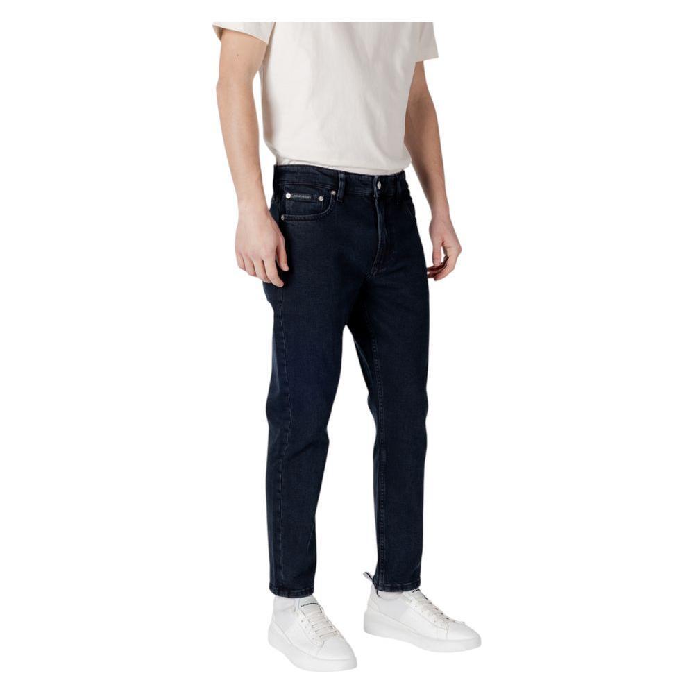 Calvin Klein Jeans Blue Cotton Relaxed Fit Jean CA-16498600348-W29