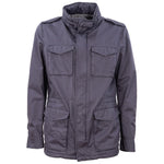 Herno Blue Cotton Jacket HE-14924-IT54 | XXL