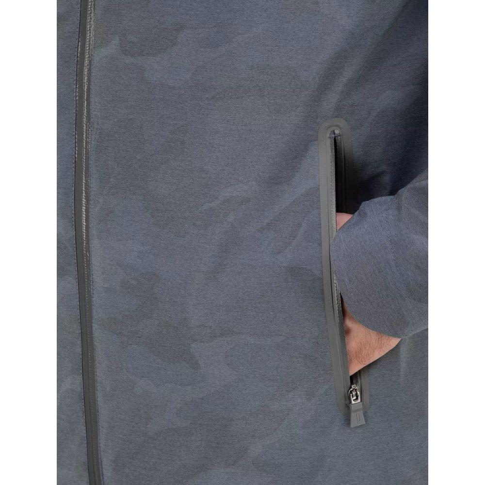 Herno Blue Nylon Jacket HE-14928-IT48 | M