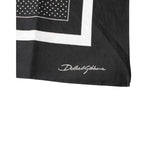 Dolce & Gabbana Black Polka Dots Cotton Handkerchief Scarf MS7230