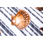 Dolce & Gabbana Multicolor Stripes Seashells Beach Towel MS7447